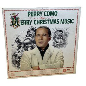 Perry Como Sings Merry Christmas Music (Vinyl, 1978) Pickwick CAS-660 VG LP